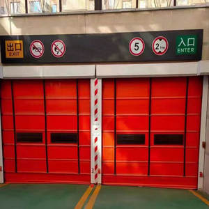 Porte à enroulement rapide en PVC haute résistance personnalisée et étanche Installation facile Moderne Industrielle Automatique Électrique Haute Vitesse - Product Image 1