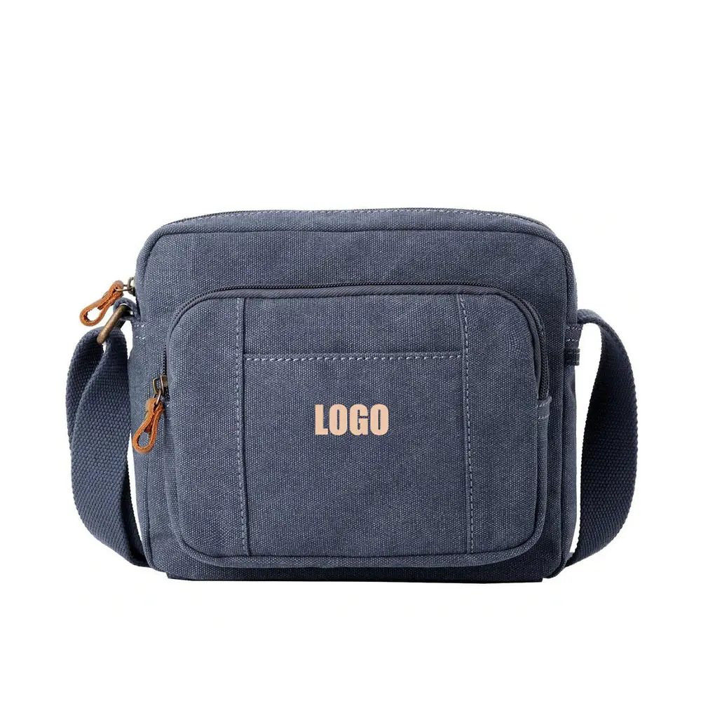 canvas working custom canvas briefcase modern crossbody sling shoulder laptop mens satchel messenger bag