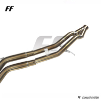 Catback d'échappement en alliage de titane de haute qualité pour silencieux Porsche Cayenne 9YA avec pièces de réglage de Performance automatique de soupape