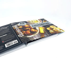 Livre de recettes relié en carton rigide personnalisé, impression offset professionnelle en flexographie couleur, reliure à spirale dissimulée, cuisine - Product Image 6