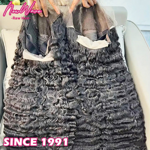 Parrucca Frontale in Pizzo HD 13X6 Vietnamita Grezza, Onda Corporea, Densità 250%, Ricci Birmani, 100% Capelli Umani, <span class=keywords><strong>Parrucche</strong></span> Frontali Senza Colla per Donne di Colore - Product Image 1