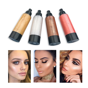Botella de espray para iluminar la cara, bronceador líquido, Resaltadores brillantes, 80ml - Product Image 4