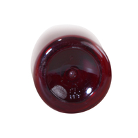 Bouteille en plastique PET rouge de 200 ml, récipient pour sirop liquide oral avec bouchon à vis