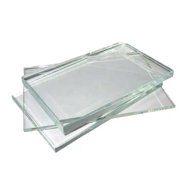 Low Iron Glass Low Iron Transparent High Temperature Resistant Ultra Clear Float Glass for Infrastructure