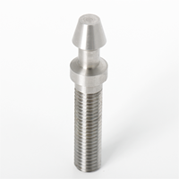 CNC Turned SUS304 Stainless Steel Locating Shaft Custom Anti Vibration Pin Ultra Precision ISO Certified for Aerospace Machining