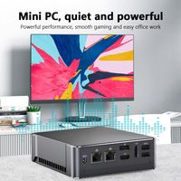Mini PC Económico para Oficina en Casa, Linux Intel Core Ultra 9, 64 GB de RAM, 8 GB de RAM para Juegos, Mini PC para Juegos I7