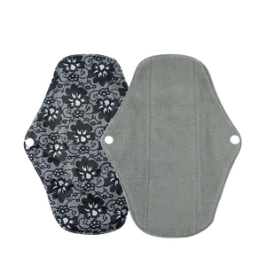 Super Absorbent &amp; Leak-Proof <strong>Period</strong> Care with Printed Washable Design - Reusable Bamboo Charcoal Sanitary <strong>Pads</strong> for Maternity - Product Image 1