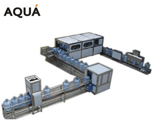 Máquina de llenado rotativa automática de 5 galones/Máquina de llenado de galones 600BPH/Línea de producción de agua Barraled - Product Image 2