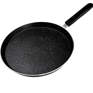 Padella Antiaderente in Alluminio per Dosa 18cm, Compatibile con Gas e Induzione, Senza PFOA, Robusta e Resistente - Product Image 2