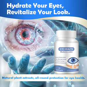 Soutien à la santé des yeux pour adultes OEM avec capsules molles de lutéine, zéaxanthine, <span class=keywords><strong>myrtille</strong></span> <span class=keywords><strong>et</strong></span> bleuet - Product Image 4