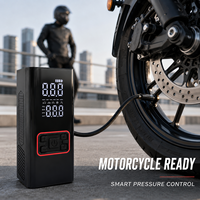 Compresseur d'air numérique portable sans fil haute vitesse 160 PSI avec affichage PSI BAR KPA KG pour station-service