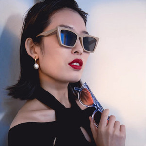 Gafas de sol estilo ojo de gato para mujer, montura completa, protección UV400, estilo retro, protección solar para adultos, estilo 2024 - Product Image 4