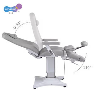 Sillón de Pedicura Eléctrico de Lujo para Dentistas, Muebles de Salón de Belleza, Mesa de Masaje y Cama Ajustable en Altura con 2 Motores - Product Image 5