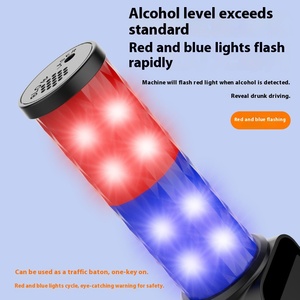 Mini lampe torche portative à commande vocale avec souffleur d'air pour <span class=keywords><strong>test</strong></span> d'<span class=keywords><strong>alcoolémie</strong></span>. Détection de la sécurité routière en cas d'ivresse. - Product Image 3
