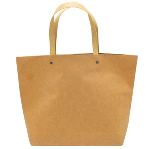 Sac en papier kraft personnalisé avec logo, recyclé, pas cher, pour emporter, avec poignée torsadée - Product Image 5