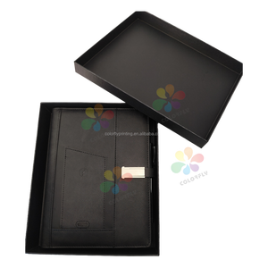 Điều Hành Doanh nghiệp kinh doanh Bộ Quà Tặng 8000mAh A5 Powerbank thư mục máy tính xách tay với bộ sạc không dây + Bút kim loại + 32GB USB - Product Image 6