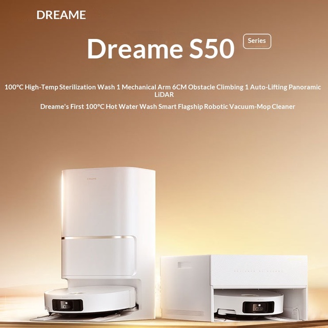Dreame S50Ultra Sweeping Robot Sweeping Automatic Base Station Cleaner Sweeping and Mopping Floor Suction Smart Cleaner Robot