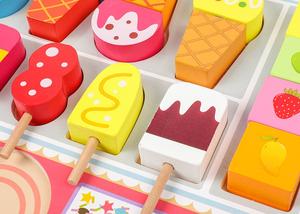 新着ふりプレイフードセットカッティングプレイデザートケーキアイスクリームとドーナツフードおもちゃ誕生日プレゼントセット子供向けおもちゃ - Product Image 4