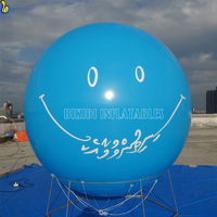 Ballon sphérique à l'hélium de grande taille, ballon gonflable de 3 m de diamètre pour la publicité K7065