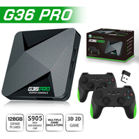 Console de Jeu Rétro 4K HD G36 Pro à Succès – Plus de 120 000 Jeux Intégrés, 128 Go, 6,5 W – Idéale pour Enfants