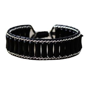 Iron & Natural Stone Bohemian Heart Handmade Beaded Woven Wrap Bracelet with Agate & Turquoise Unisex Gift - Product Image 5