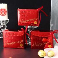 Boîte à bonbons en relief 3D avec texture, style français, fermeture à pression, pour la vente en gros