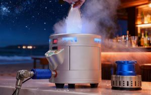 BinROC Bar Club Equipment HS Code 84248990 Portable Mini Dry <b>Ice</b> <b>Maker</b> Small Machine Dry <b>Ice</b> Machine to Produce Dry <b>Ice</b> Dry <b>Ice</b> - Product Image 4