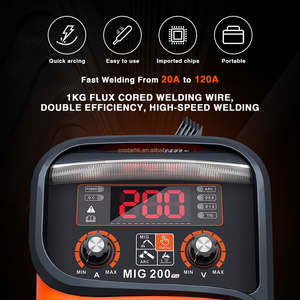 Máquina de soldar MIG/MAG inversora 3 en 1 con inversor IGBT, modelo MIG200 - Product Image 4