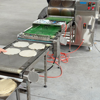 Machine automatique à crêpes, rouleaux de printemps et gâteaux arabes avec moteur, pour crêpes mille-feuilles et couches d'œufs