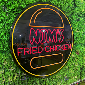 Luz de neón led flexible para restaurante, señ<span class=keywords><strong>al</strong></span> de neón con logotipo de tienda creativa, pizza, perro caliente, hamburguesa - Product Image 5