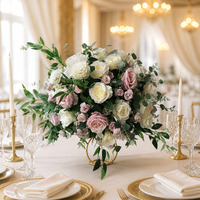 Centre de table de mariage personnalisé, fleurs, décorations de table, centres de table