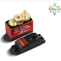 Servo Digital DS3218 de 20 KG, Impermeable IP66, 6.8V, Alto Torque, 180 Grados, Doble Rodamiento de Bolas, Engranaje Metálico para Brazo Robótico de Dron RC