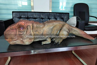 Achetez une marionnette de dinosaure réaliste T-Rex, marionnette de dinosaure à main pour spectacle de parc à thème