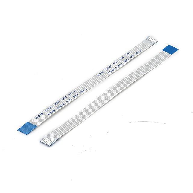 Ffc Flexible Flat Cable 6 Pin 0.5mm Pitch 100mm Long (B Type) Sn/Au Over Cu Conductor Electronic for LCD 3D Printer Camera