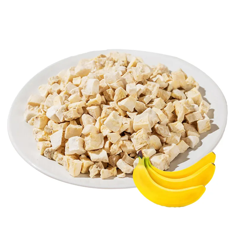 Factory Sale Bulk Healthy Fruits Snack Freeze-dried Fruit Freeze Dried Banana Dry Banana