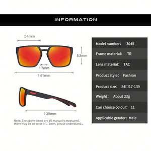 Gafas de Sol Polarizadas Fotocromáticas con Marco TR90 de Moda 2025, Lentes Amarillas UV400, Gafas de Visión Nocturna para Conducir, para Hombre - Product Image 6