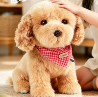 Peluche OEM DeepSeek Smart Westie, jouet pour chien avec laisse, compatible ChatGPT, mouvements interactifs