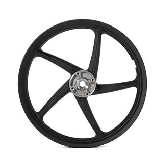 Jante sport WAVE 110 / DASH V1 / V2 (ORIGINALE) avec moyeu et roulement, 5 rayons, 140 x 160 x 17 (ORANGE), disque unique - Product Image 2