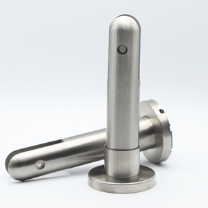 Heavy Duty 15cm SS304 nhà vệ sinh phân vùng hỗ trợ chân cho 12 mét <span class=keywords><strong>Phenolic</strong></span> <span class=keywords><strong>Board</strong></span> thiết kế hiện đại Mall & khách sạn sử dụng - Product Image 1