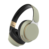 Headphone Nirkabel Over-Ear Stereo Hifi Suara Jernih Latensi Rendah dengan Mic untuk Panggilan Seluler, Perjalanan, Rumah, Kantor, Olahraga, Tahan Air