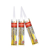 Mastic silicone de construction non toxique et anti-moisissure pour aquariums, adhésif haute résistance pour verre, idéal pour grandes surfaces