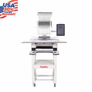 Máy thêu mũ tự động một đầu năm 2025, sử dụng máy tính, gia đình, 15 kim, công nghệ mới nhất - Product Image 4