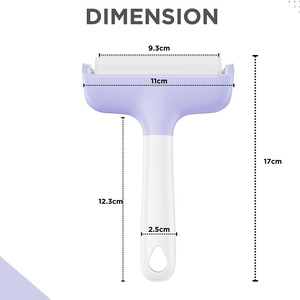 Rouleau anti-peluches en caoutchouc LISI réutilisable <span class=keywords><strong>pour</strong></span> prolonger la durée de vie des tapis <span class=keywords><strong>Cricut</strong></span> FabricGrip, idéal <span class=keywords><strong>pour</strong></span> les travaux manuels, compatible avec les tissus et le vinyle - Product Image 2