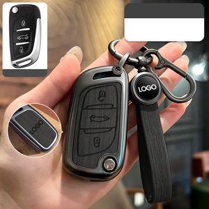 Carcasa de Metal de Alta Gama para Llave de Coche Dongfeng Citroen Versailles C5X, Modificación de Cubierta de Llave, Paquete DS, <span class=keywords><strong>DS5</strong></span>/6C4L, <span class=keywords><strong>LS</strong></span> - Product Image 5