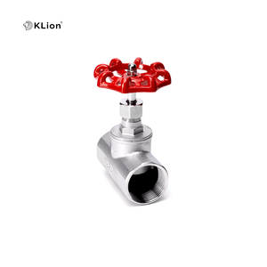 วาล์วบอลสแตนเลส KLION พร้อมมือหมุนแบบแมนนวล สำหรับงานอุตสาหกรรม รุ่น J11W เกลียวตรง แบบตรงผ่าน สำหรับน้ำ ขนาด DN15-DN100 - Product Image 3