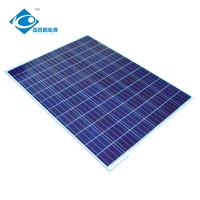 Chargeur portatif extérieur de panneau solaire 18V Panneau solaire stratifié par verre ZW-150W-18V Panneaux solaires photovoltaïques de cadre en aluminium de 150W