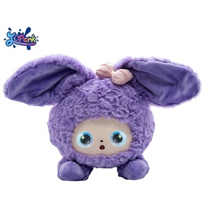 Morbido Peluche Intelligente AI a Forma di Panda per Bambini, Giocattolo Interattivo Multifunzionale con Occhi LED Educativi e Emotivi - Product Image 2