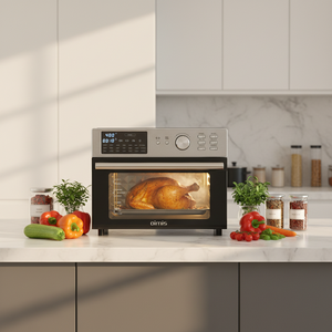 Forno Tostapane a Convezione a Infrarossi 30L Quadrato Extra Large da Appoggio, Combo 10-in-1, per 6 Fette di Pane, Smaltato, per Uso Domestico - Product Image 2