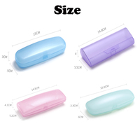 Étui à lunettes personnalisé avec logo, étui rigide en plastique pour lunettes de soleil, étui pour lunettes de lecture
