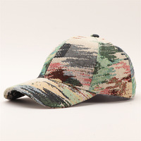 Cappello da Baseball in Stile Etnico Autunnale, Cappello Vintage con Visiera, Cappello da Sole con Protezione UV, Cappello Casual Unisex per Esterni, Vendita all'Ingrosso